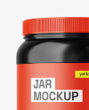 Glossy Jar Mockup Glossy Jar Mockup