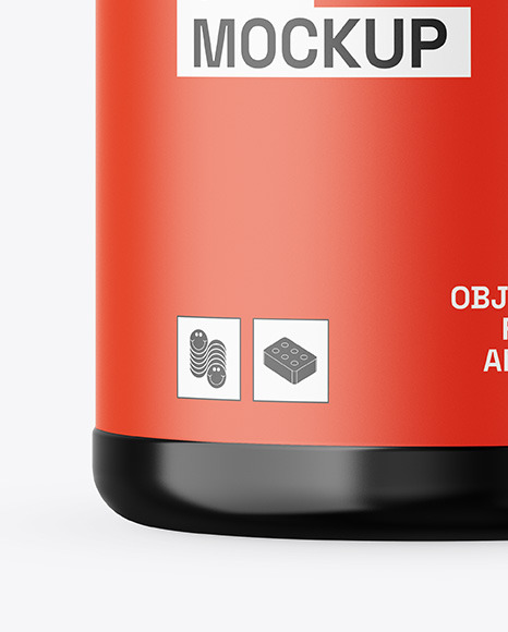 Glossy Jar Mockup