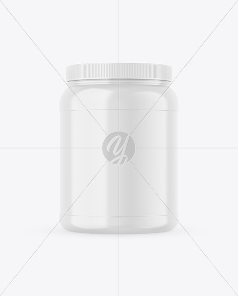 Glossy Jar Mockup