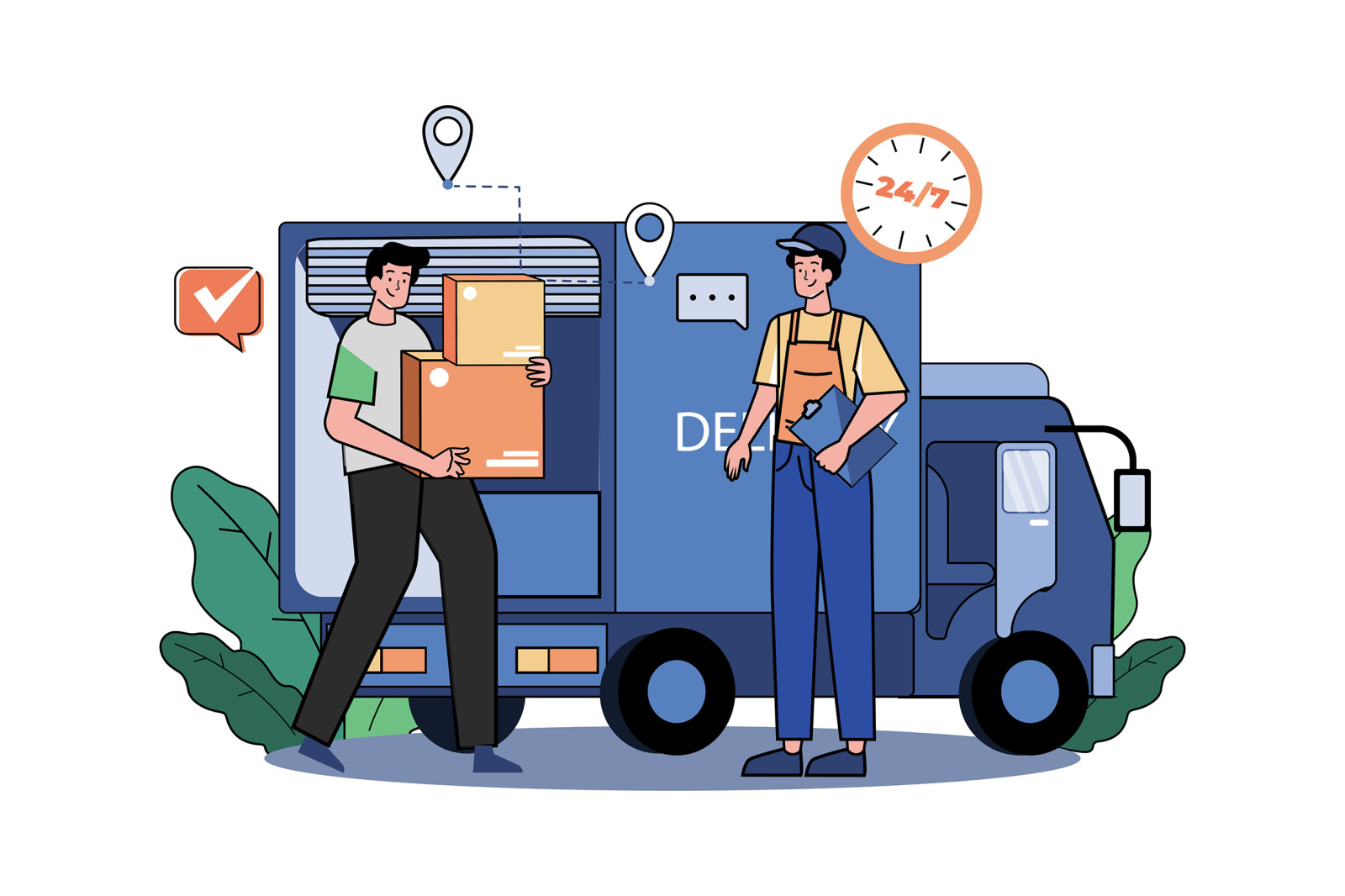 M676_Online Shopping Illustration_Part 02