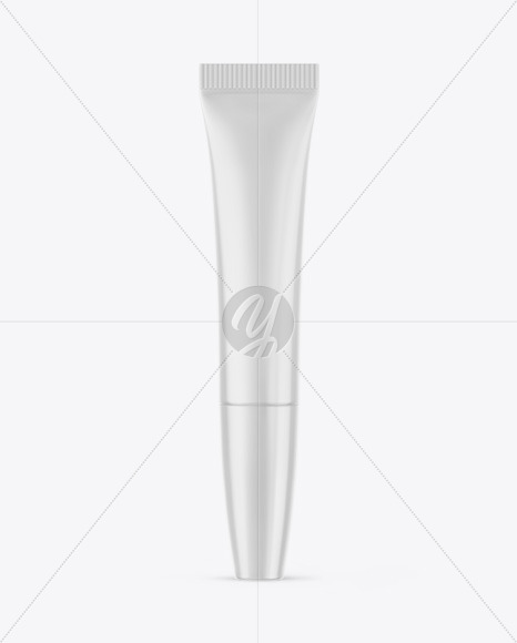 Glossy Cosmetic Tube Mockup