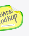 Sticker Mockup