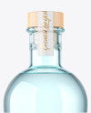 Vintage Vodka Bottle Mockup