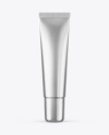 Metallic Cosmetic Tube Mockup