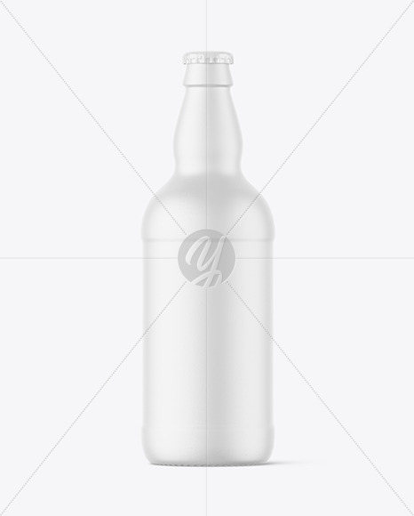 Ceramic Beer Bottle Mockup