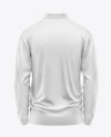 Men's Long Sleeve Polo Shirt Mockup