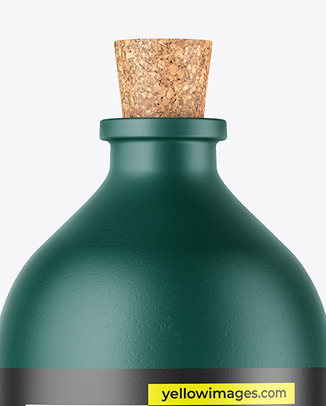 Ceramic Bottle Mockup