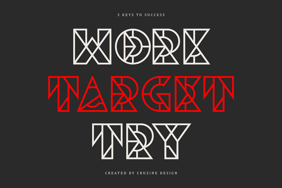 Fox Geometric Font Fox Geometric Font