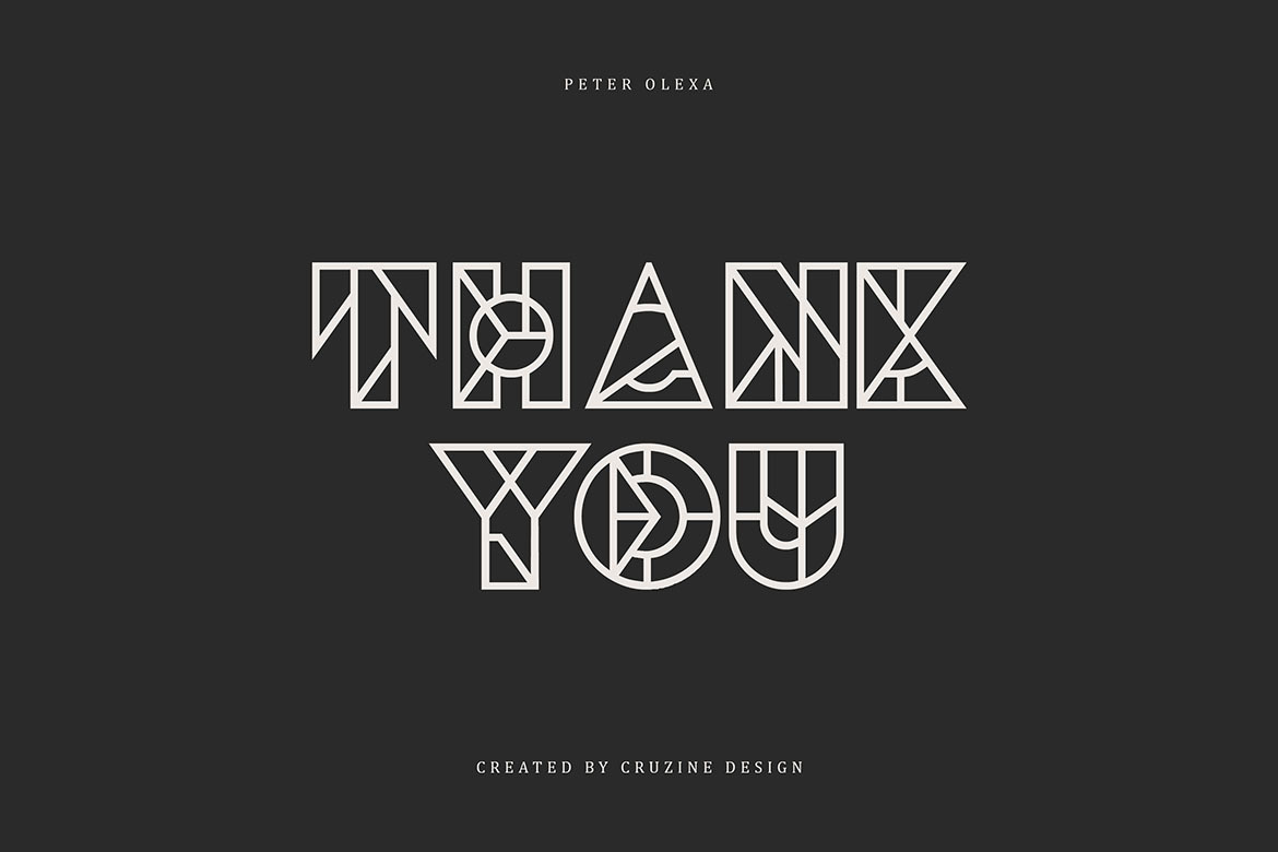 Fox Geometric Font Fox Geometric Font