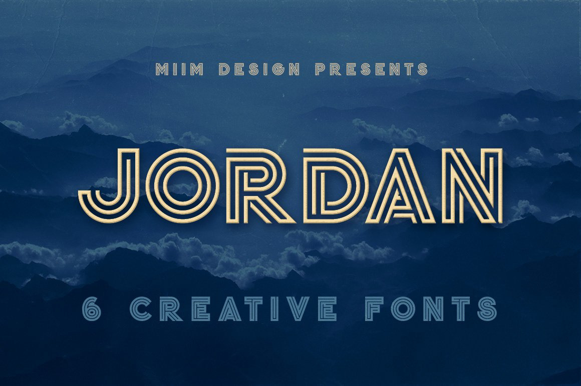 Jordan - Display Font Jordan - Display Font
