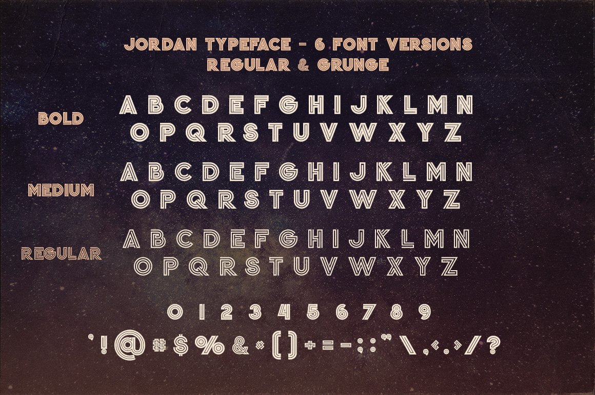 Jordan - Display Font