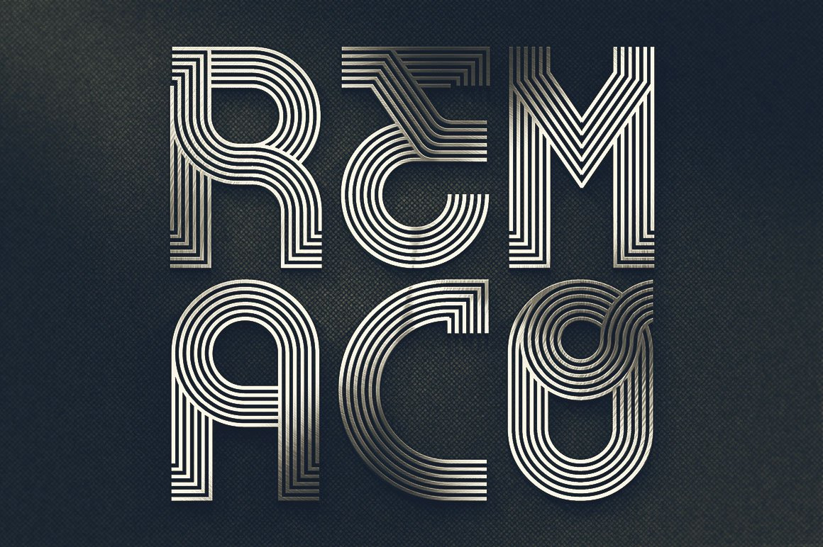 Remaco - Display Font Remaco - Display Font