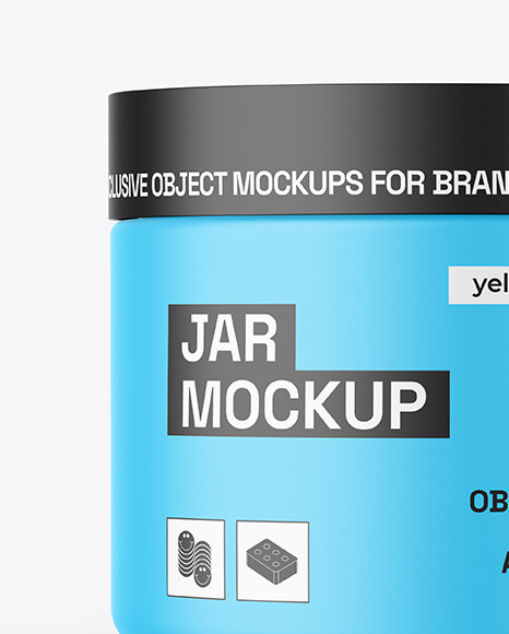 Matte Jar Mockup