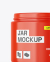 Glossy Jar Mockup