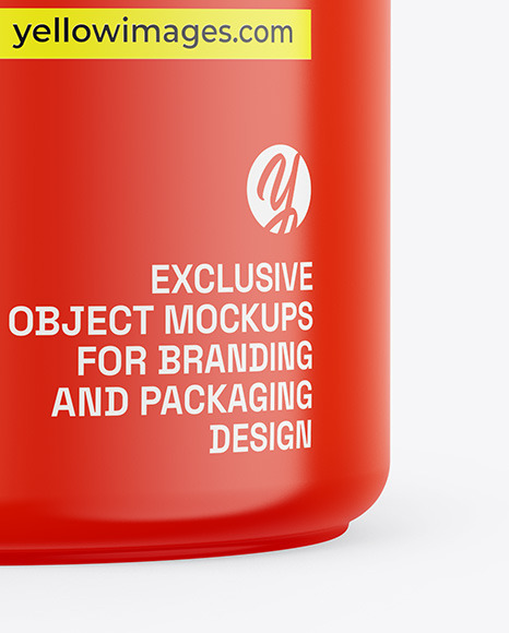 Glossy Jar Mockup