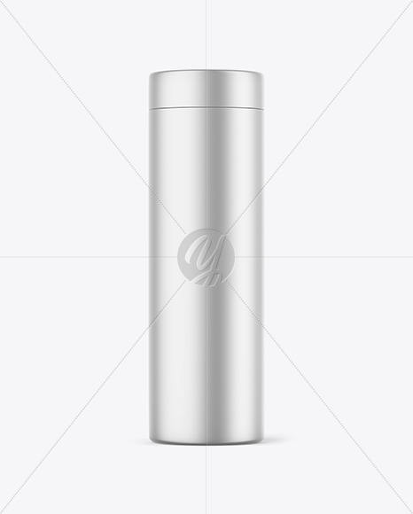 Metallic Paper Tube Mockup