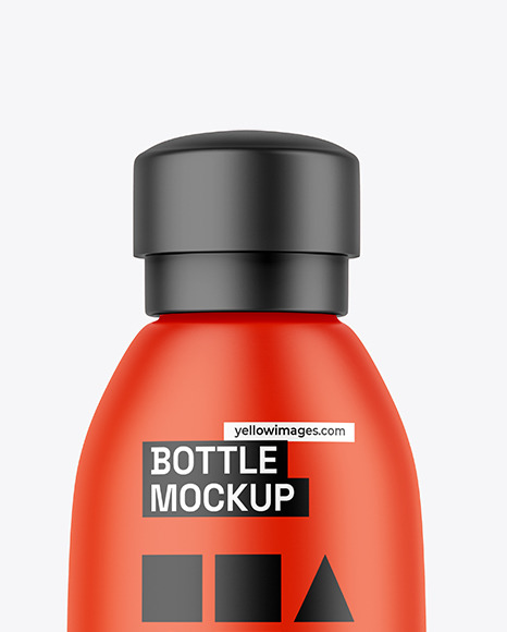 Matte Bottle Mockup