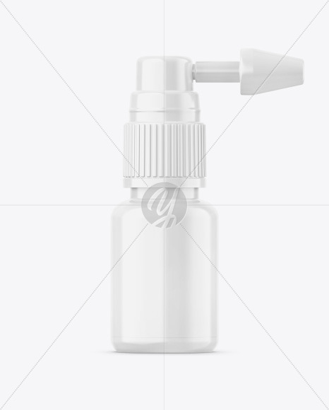 Glossy Nozzle Bottle Mockup