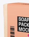 Kraft Paper Soap Bar Package Mockup