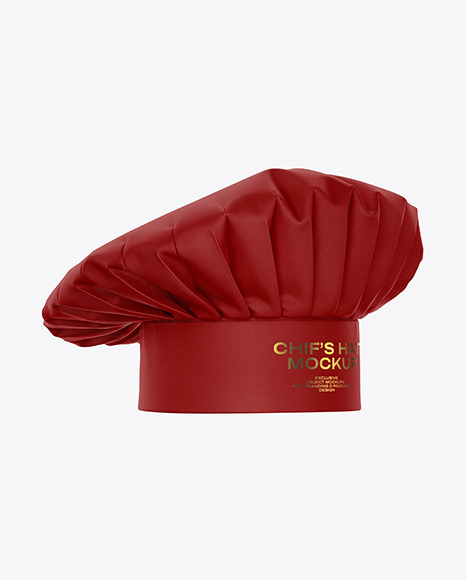 Chef Hat Mockup