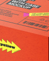 Case In Kraft Box Mockup