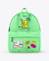 Backpack Mockup - Front View