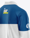 Men's Long Sleeve Polo Shirt Mockup