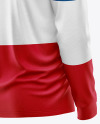 Men's Long Sleeve Polo Shirt Mockup