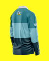 Men's Long Sleeve Polo Shirt Mockup