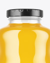 Orange Juice Bottle Mockup