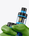 Hand With Vape Kit Mockup