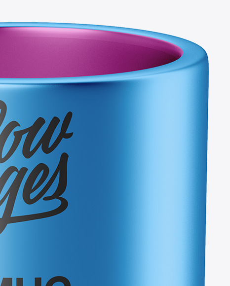 Metallic Golf Mug Mockup