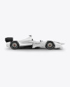 Formula E Racing Car 2016 Mockup - Side View