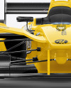 Formula E Racing Car 2016 Mockup - Front View