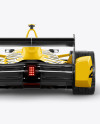 Formula E Racing Car 2016 Mockup - Back View