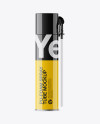 Pu-Foam Glossy Spray 500ml Can Mockup Pu-Foam Glossy Spray 500ml Can Mockup