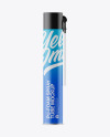 750ml Pu-Foam Matte Spray Can Mockup
