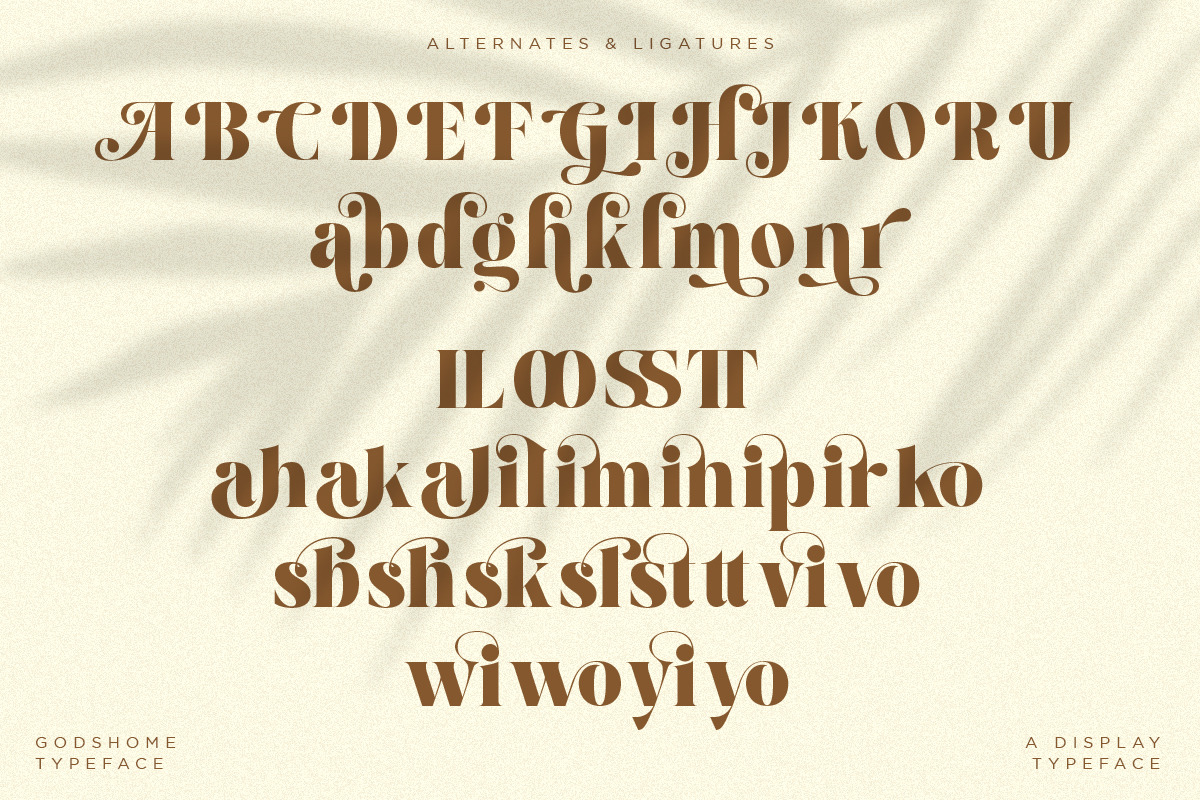Godshome | Modern Serif Godshome | Modern Serif