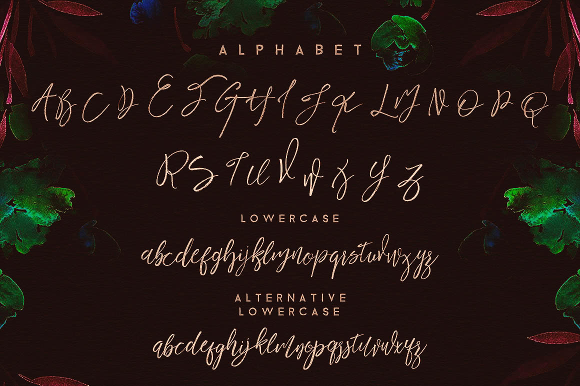 Harmony King - Brush Font