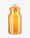 Apple Juice Bottle Mockup