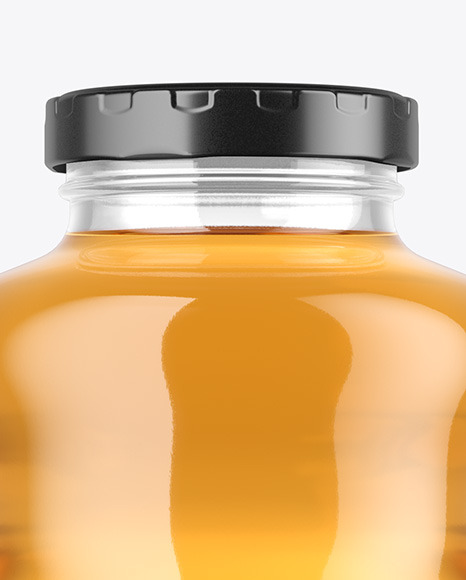 Apple Juice Bottle Mockup