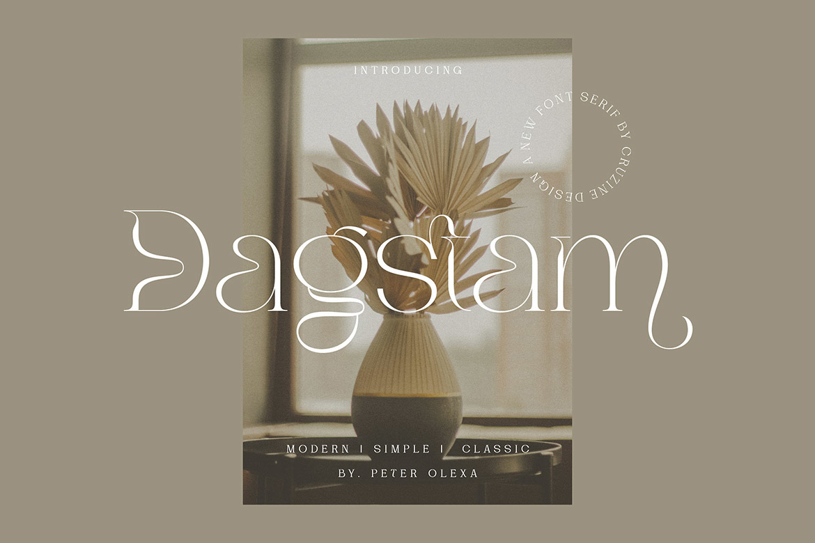 Dagstam - Artistic Serif Font Dagstam - Artistic Serif Font