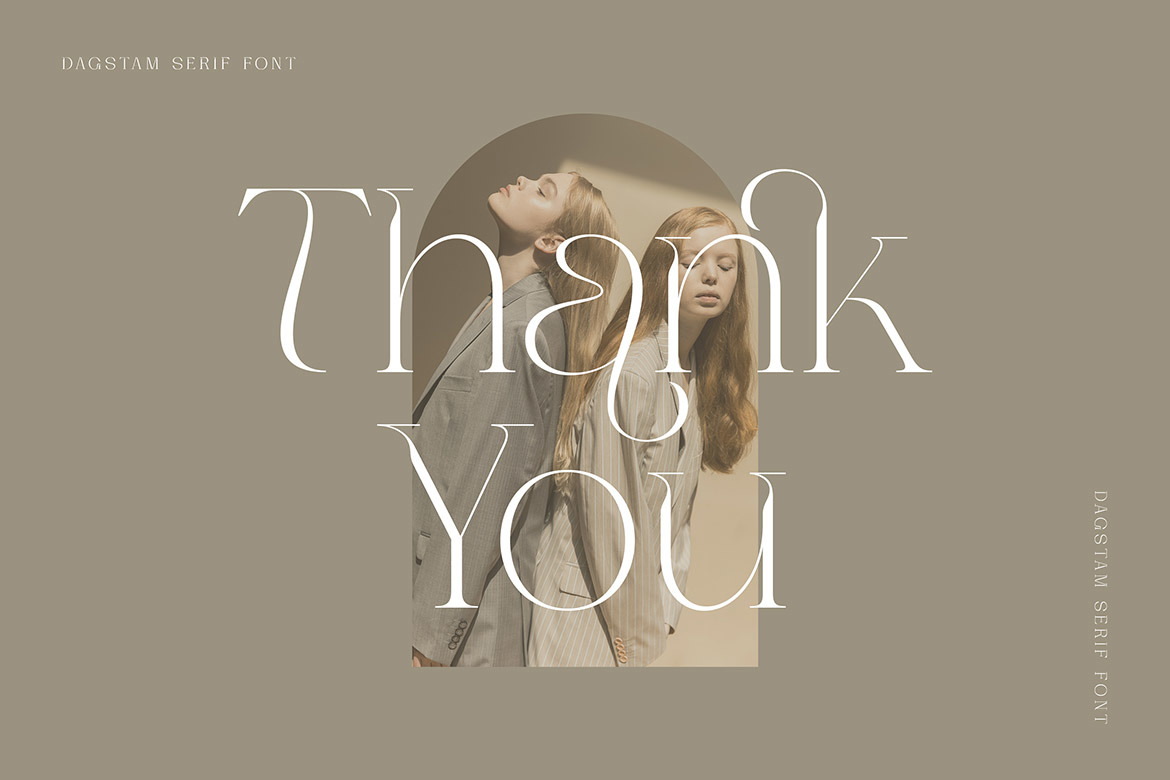 Dagstam - Artistic Serif Font Dagstam - Artistic Serif Font