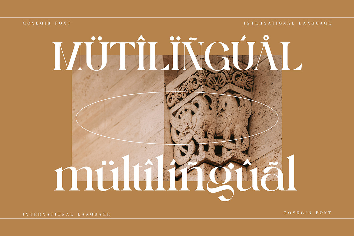 Gondgir - Elegant Serif Font Gondgir - Elegant Serif Font