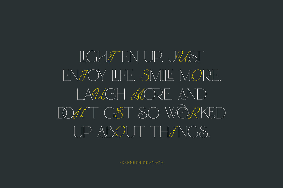 Risuali - Luxury Typeface Risuali - Luxury Typeface