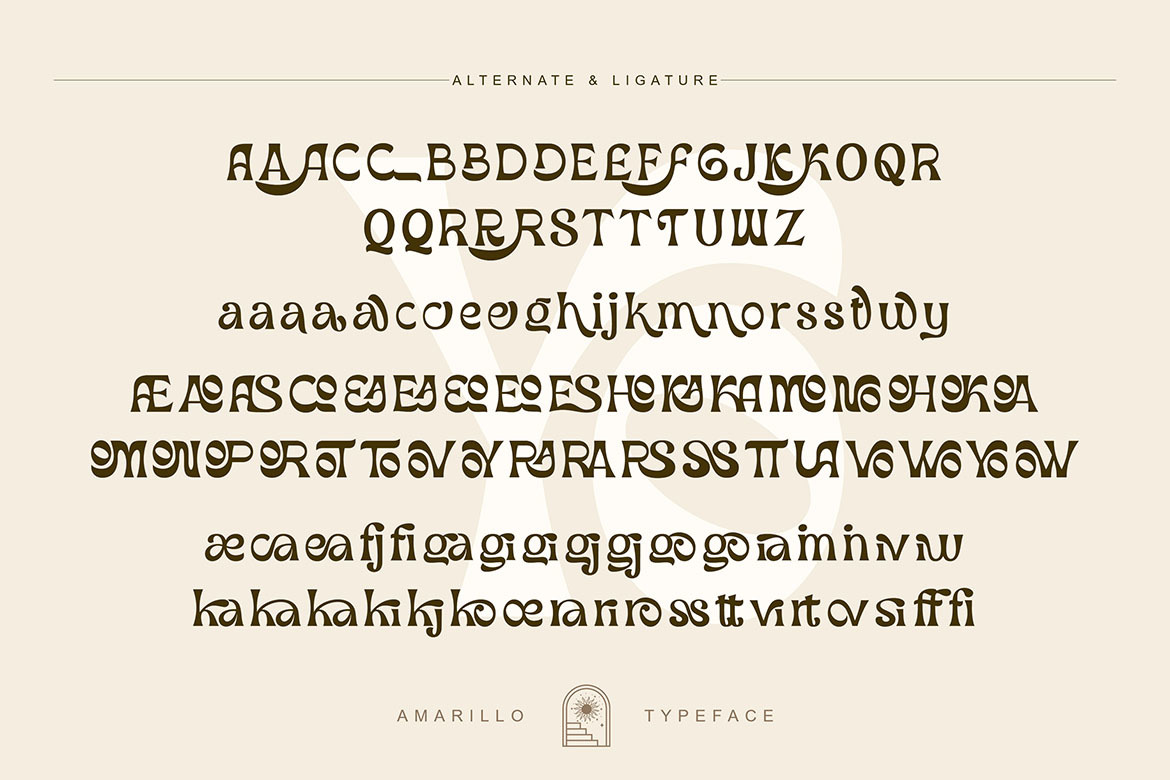 Amarillo - Modern Sans Font