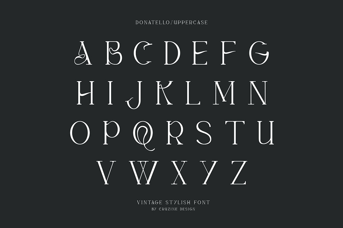 Donatello - Modern Serif Font Donatello - Modern Serif Font