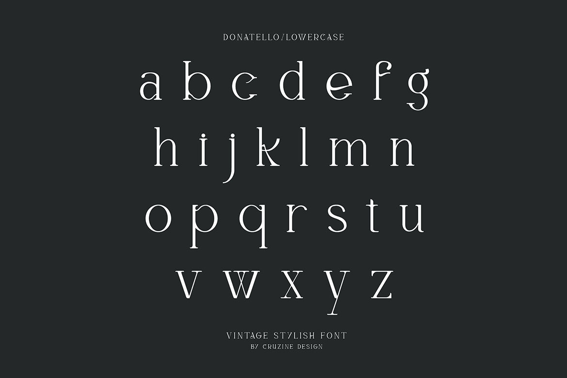 Donatello - Modern Serif Font Donatello - Modern Serif Font