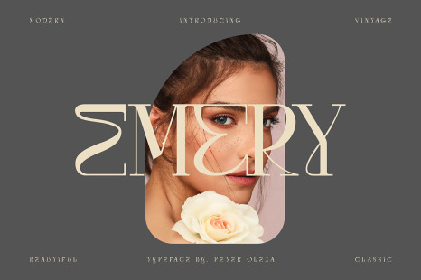 Emery - Modern Serif Font - Classy serif