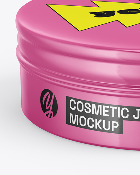 Cosmetic Jar Mockup